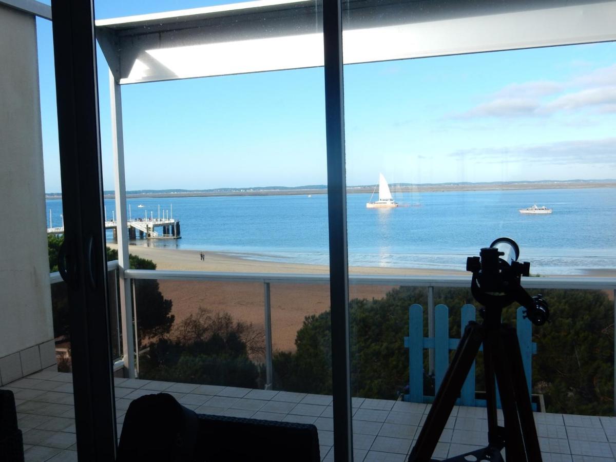 Appartement T3 Au Centre D'Arcachon Avec Vue Mer, Terrasse Et Parking Securise - Fr-1-374-74 Buitenkant foto