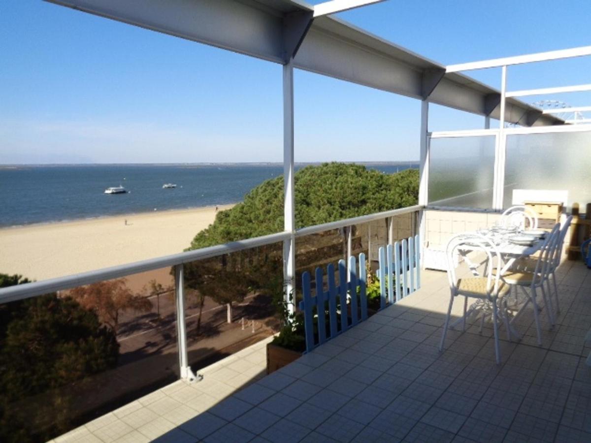 Appartement T3 Au Centre D'Arcachon Avec Vue Mer, Terrasse Et Parking Securise - Fr-1-374-74 Buitenkant foto